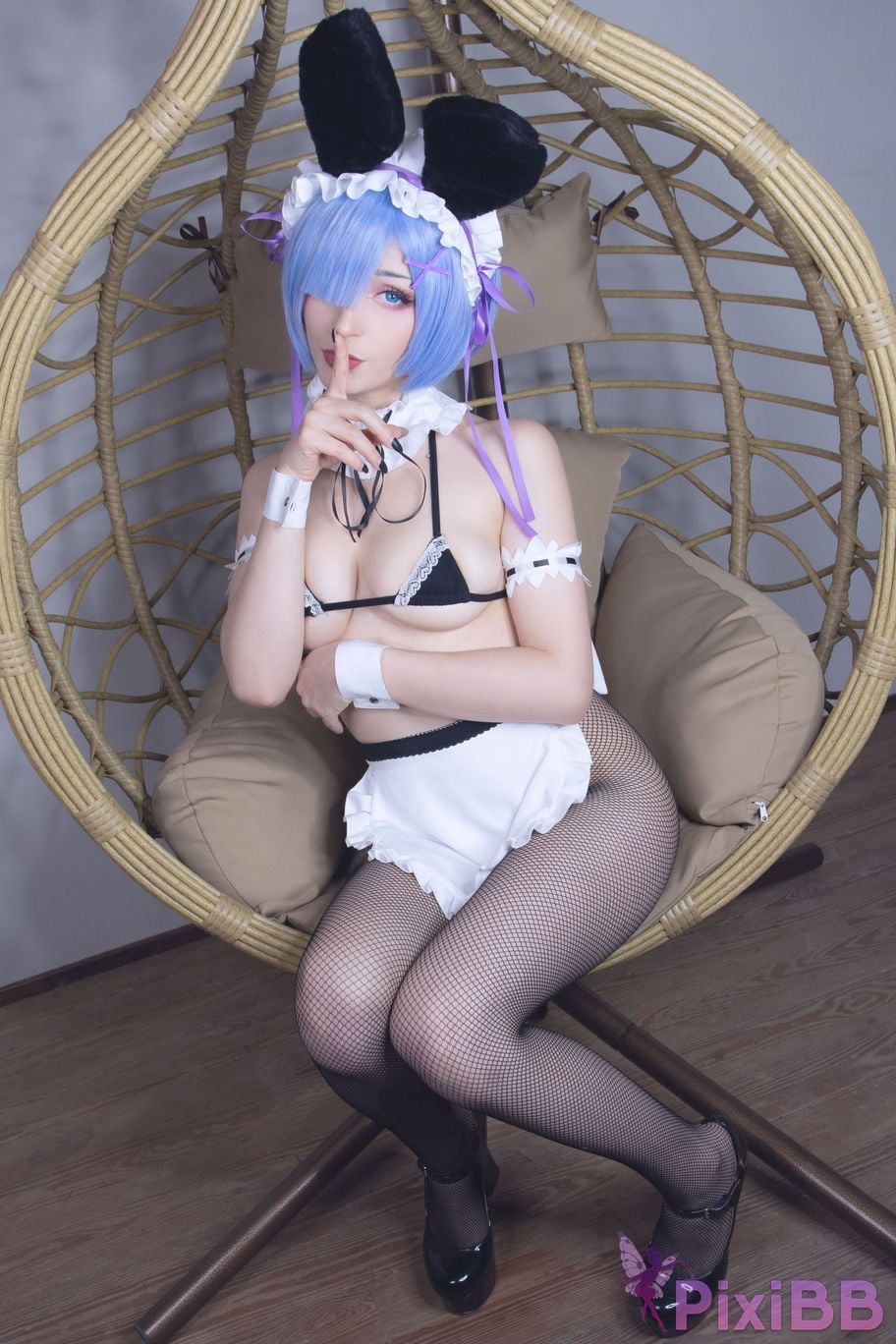 ShiroKitsune Rem Bunny Suit PixiBB.COM 24