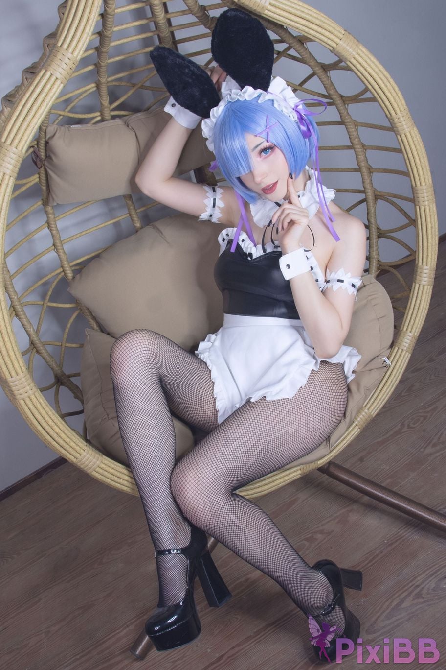 ShiroKitsune Rem Bunny Suit PixiBB.COM 3