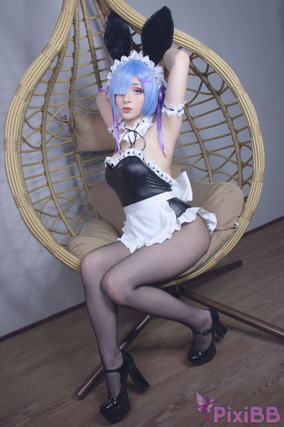 ShiroKitsune Rem Bunny Suit PixiBB.COM 55