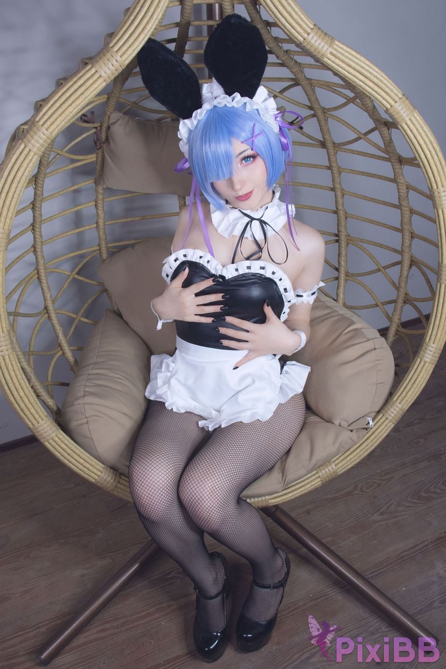 ShiroKitsune Rem Bunny Suit PixiBB.COM 6