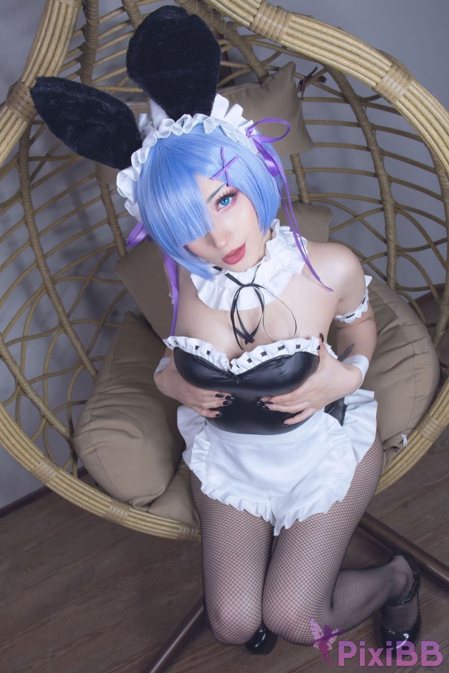 ShiroKitsune Rem Bunny Suit PixiBB.COM 9