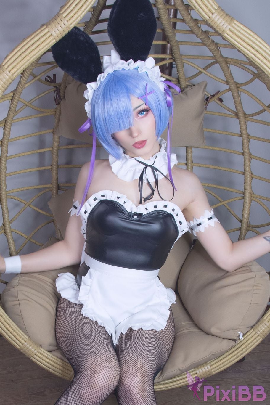 ShiroKitsune Rem Bunny Suit PixiBB.COM