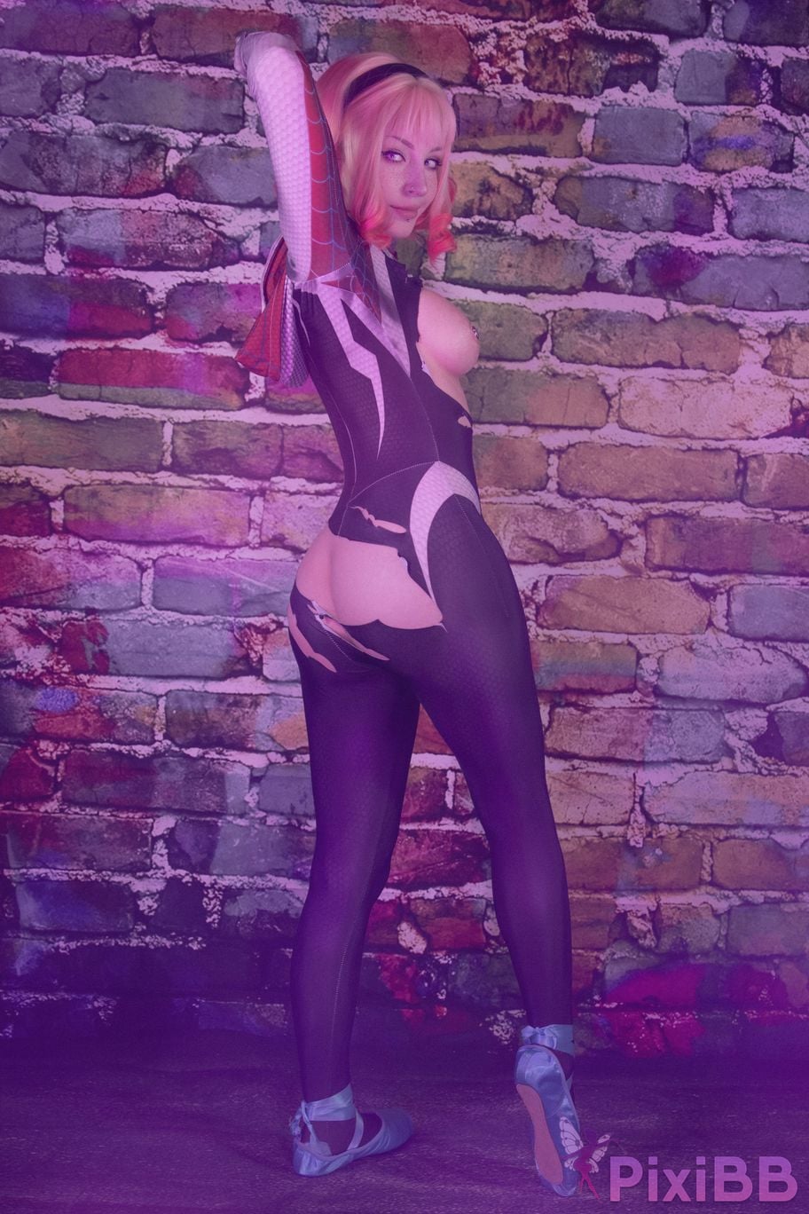 ShiroKitsune Spider Gwen PixiBB.COM 31