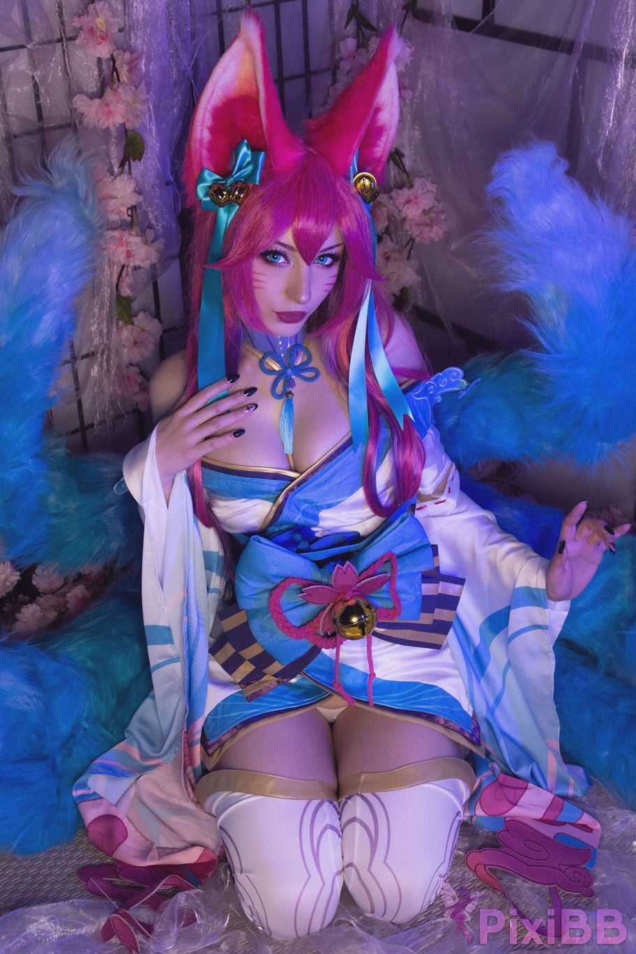 ShiroKitsune Spirit Blossom Ahri PixiBB.COM 12