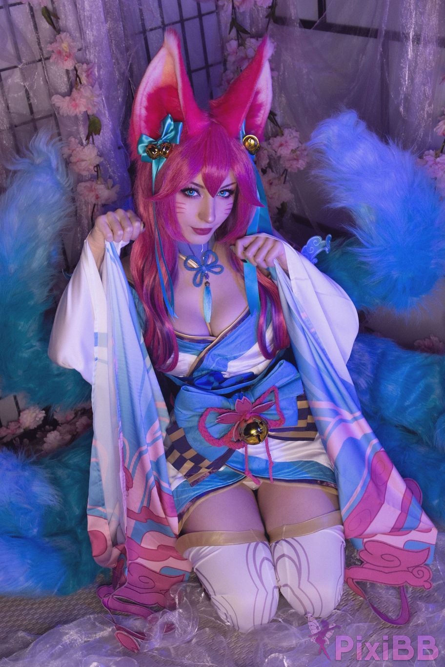 ShiroKitsune Spirit Blossom Ahri PixiBB.COM