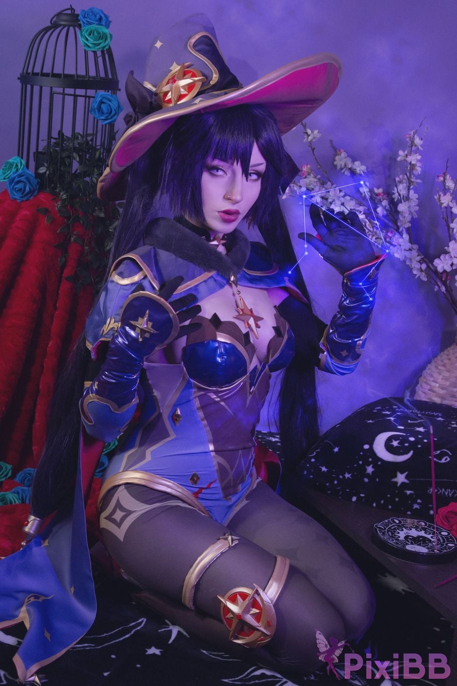 ShiroKitsune Mona (Genshin Impact) PixiBB.COM 1