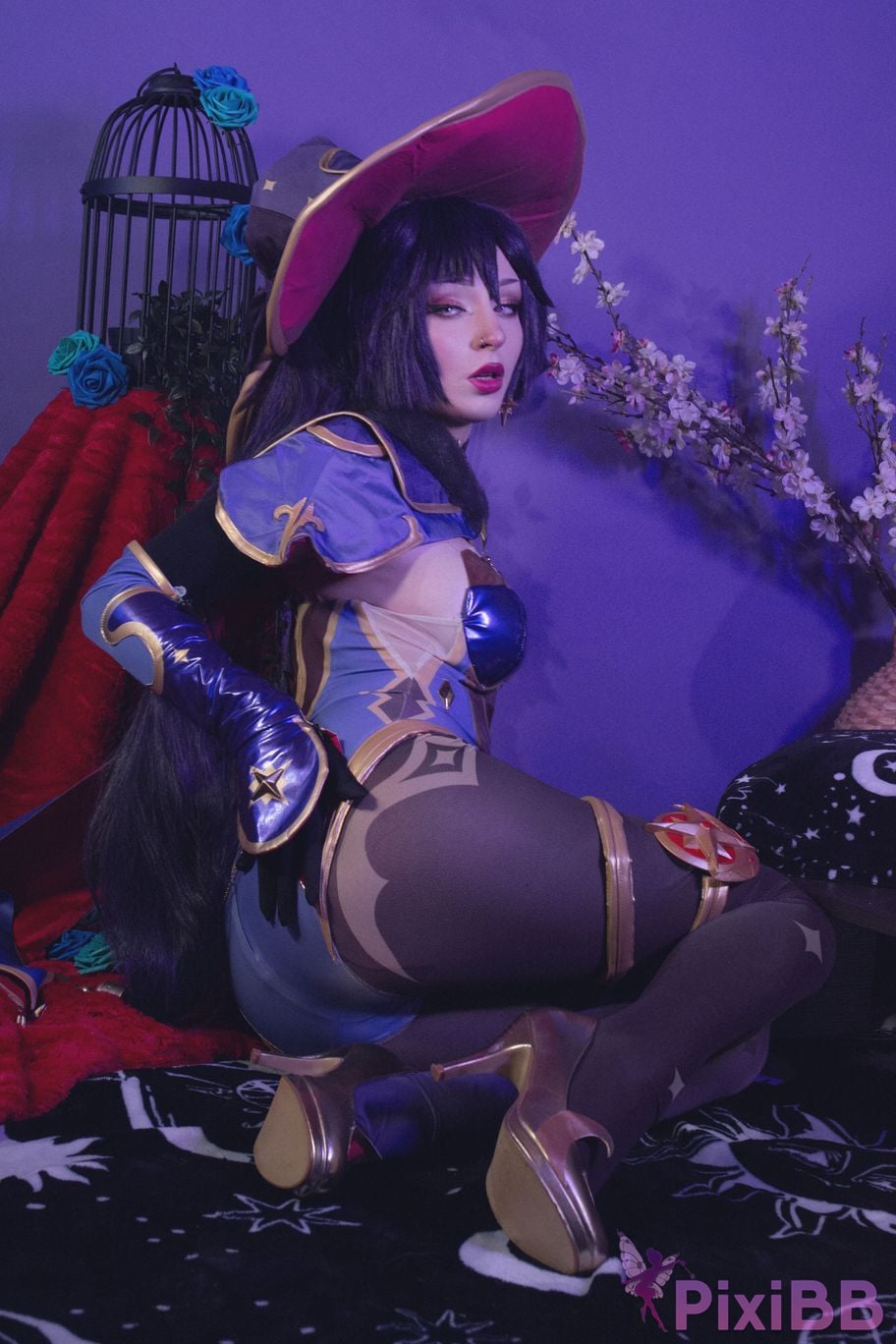 ShiroKitsune Mona (Genshin Impact) PixiBB.COM 10