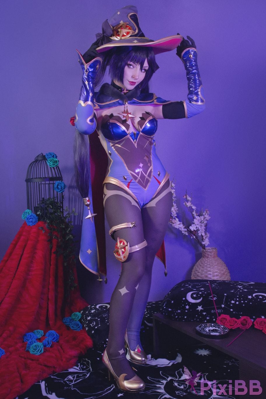 ShiroKitsune Mona (Genshin Impact) PixiBB.COM 11