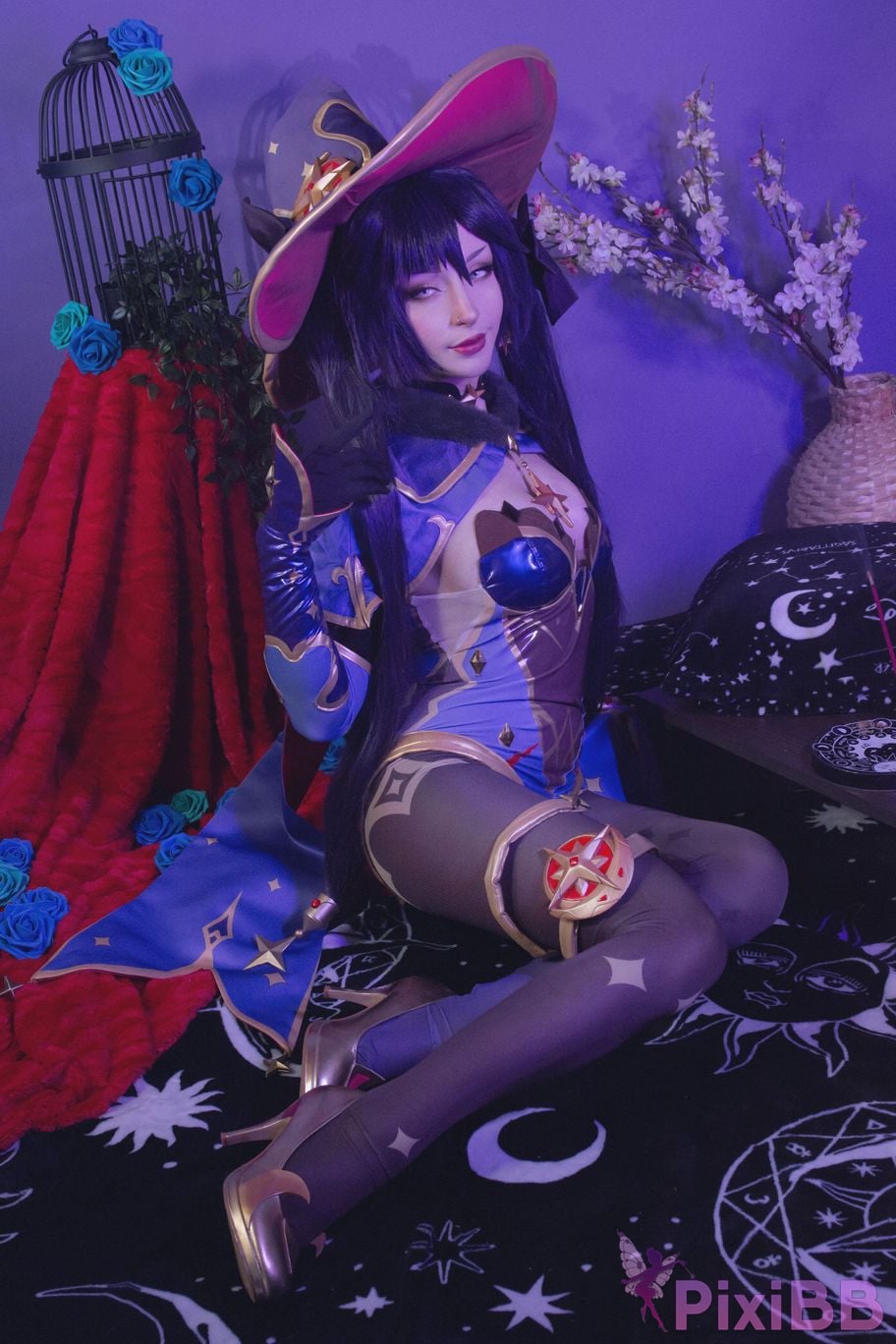 ShiroKitsune Mona (Genshin Impact) PixiBB.COM 3