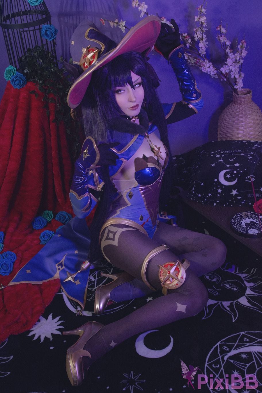 ShiroKitsune Mona (Genshin Impact) PixiBB.COM 4