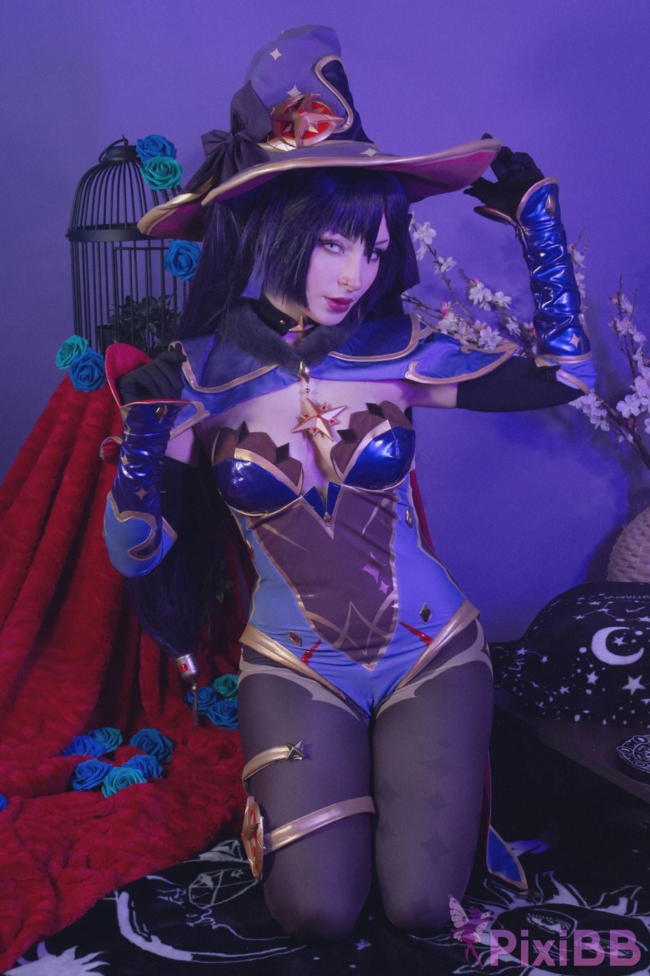 ShiroKitsune Mona (Genshin Impact) PixiBB.COM 5