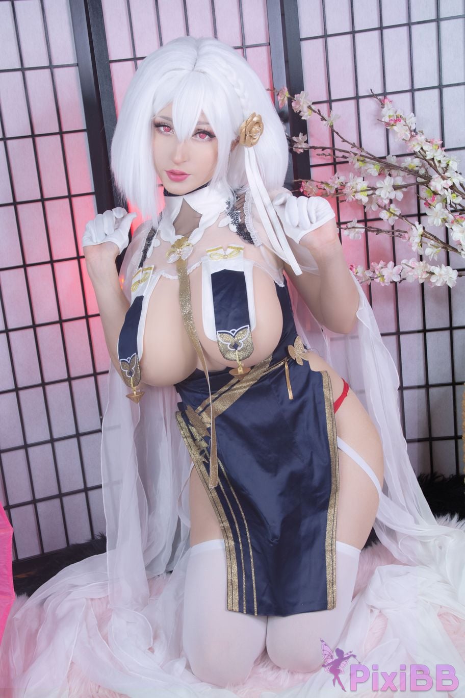 ShiroKitsune Sirius Cheongsam (Azur Lane) PixiBB.COM 1
