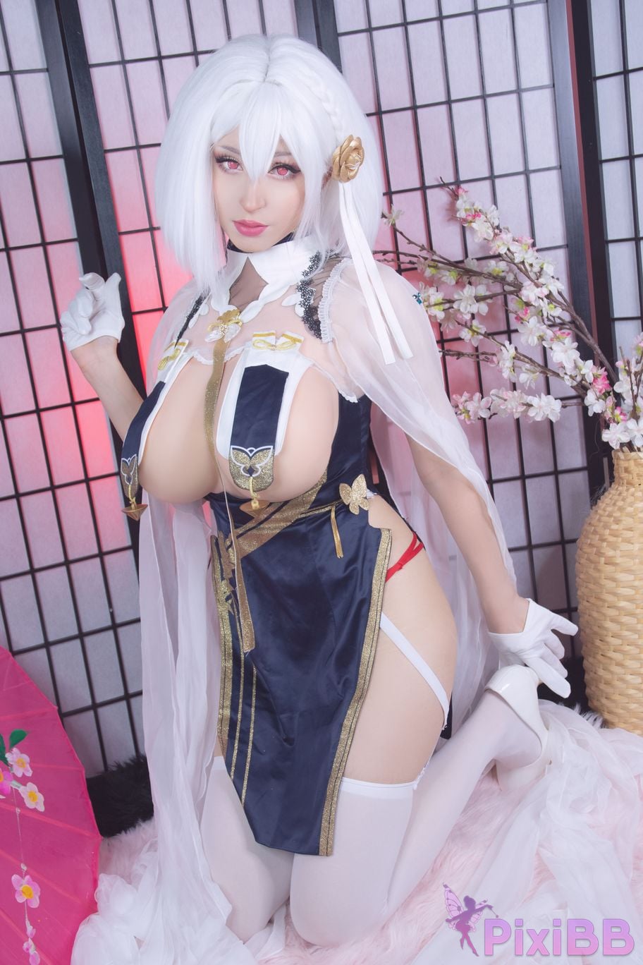 ShiroKitsune Sirius Cheongsam (Azur Lane) PixiBB.COM 3