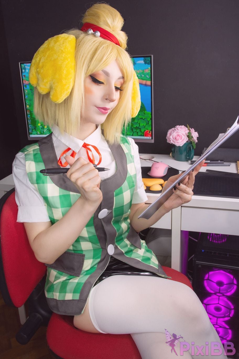 ShiroKitsune Isabelle PixiBB.COM