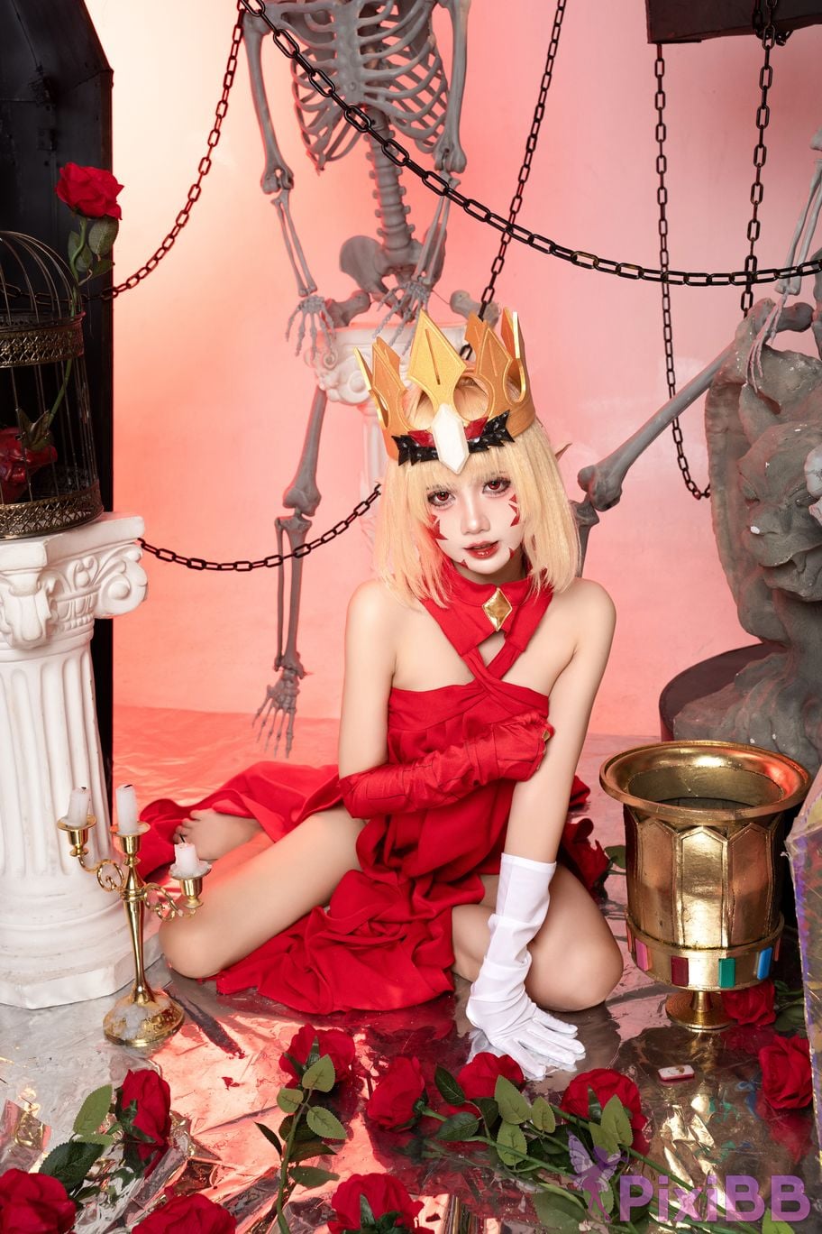 Coser PoppaChan Draco Beast FGO PixiBB.COM 001