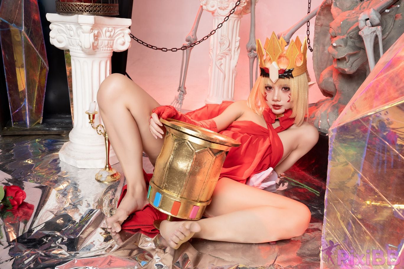 Coser PoppaChan Draco Beast FGO PixiBB.COM 010