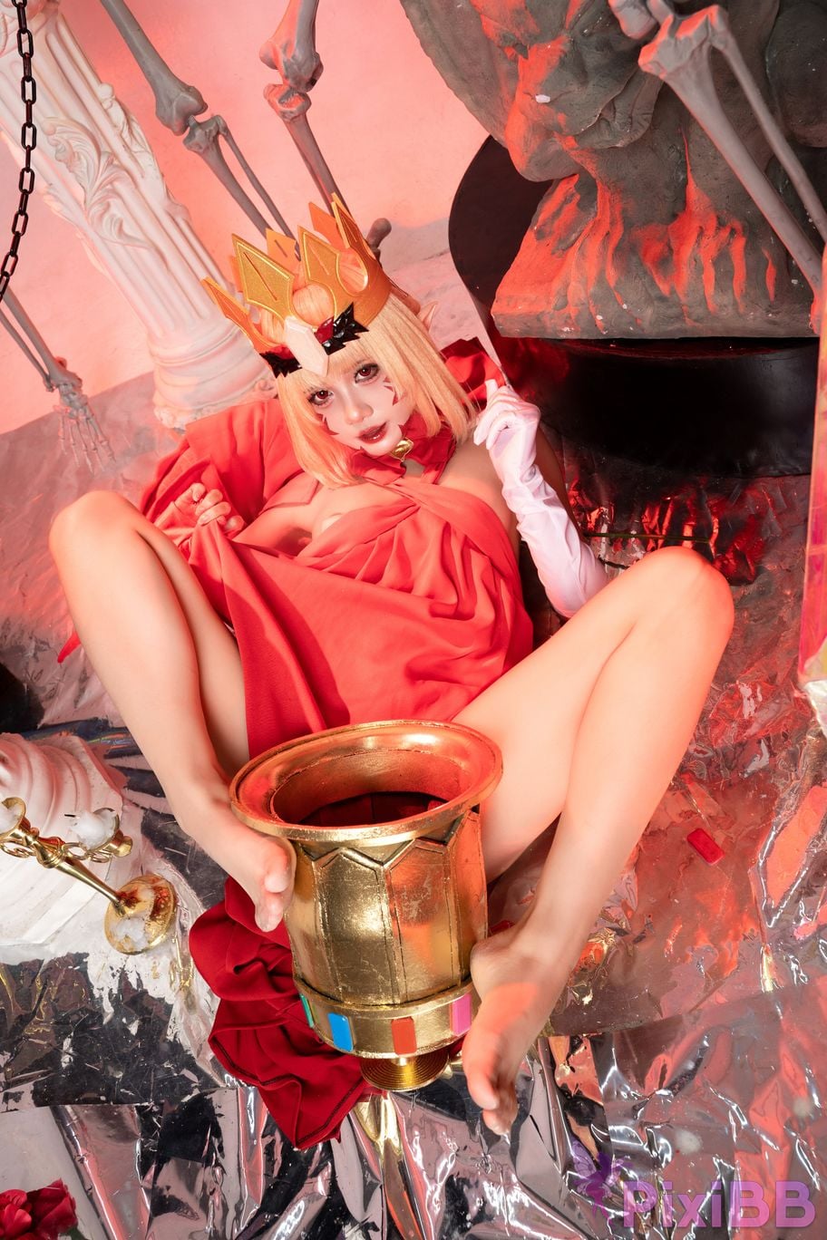 Coser PoppaChan Draco Beast FGO PixiBB.COM 011