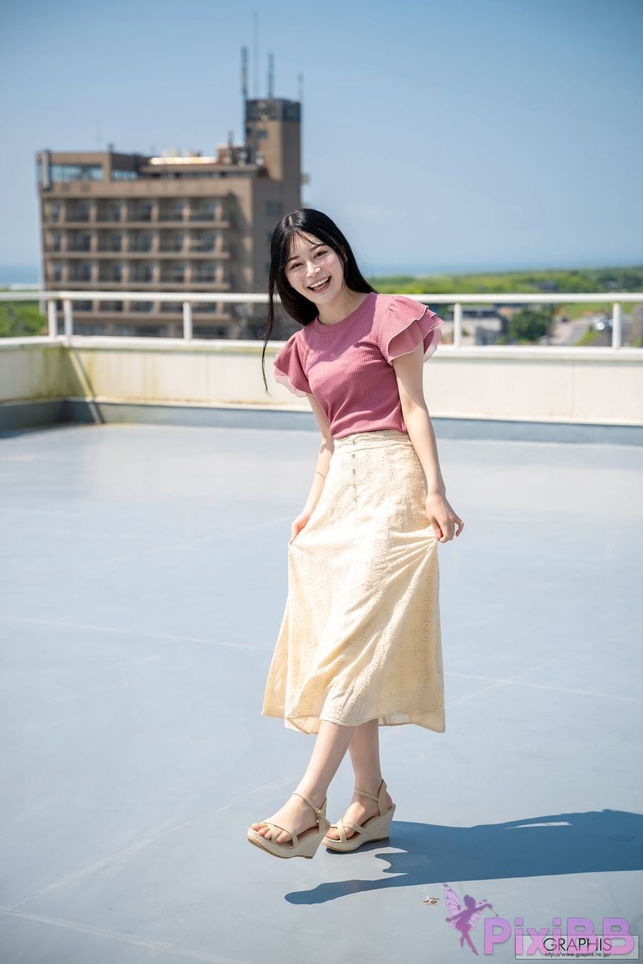 Japanese Idol Uta Hibino Graphis Gals Cheerful Vol.1 2 3 PixiBB.COM 003
