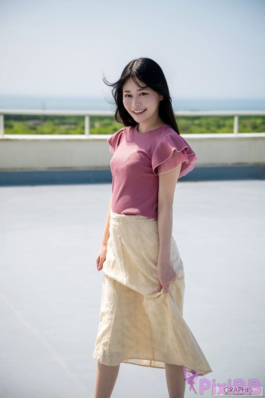 Japanese Idol Uta Hibino Graphis Gals Cheerful Vol.1 2 3 PixiBB.COM 005