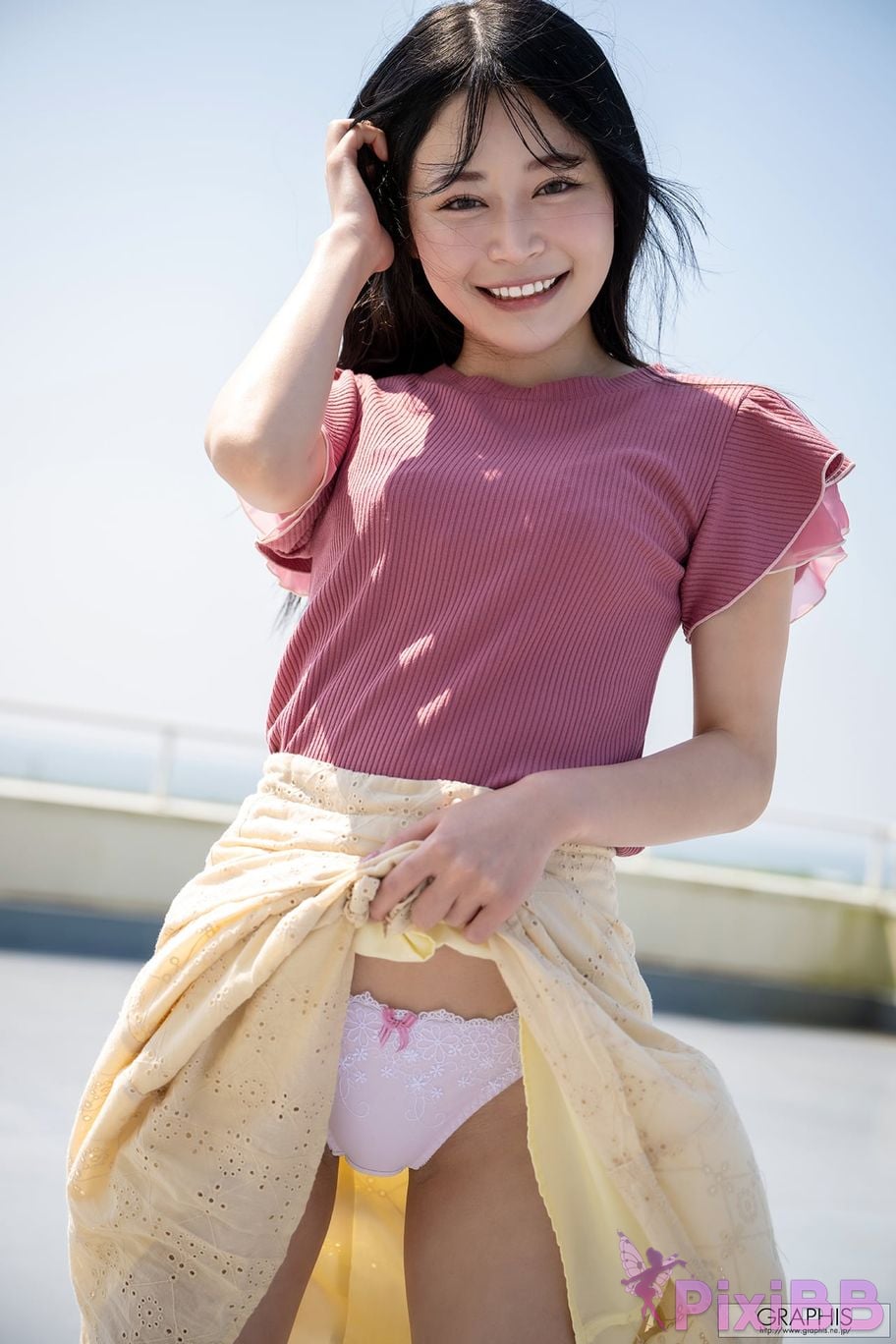 Japanese Idol Uta Hibino Graphis Gals Cheerful Vol.1 2 3 PixiBB.COM 007