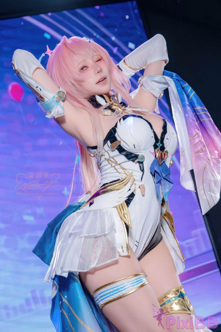 Cosplayer Sticky Dumpling Rabbit 2026 Year 06 monthly works Ming Chao amis PixiBB.COM 007