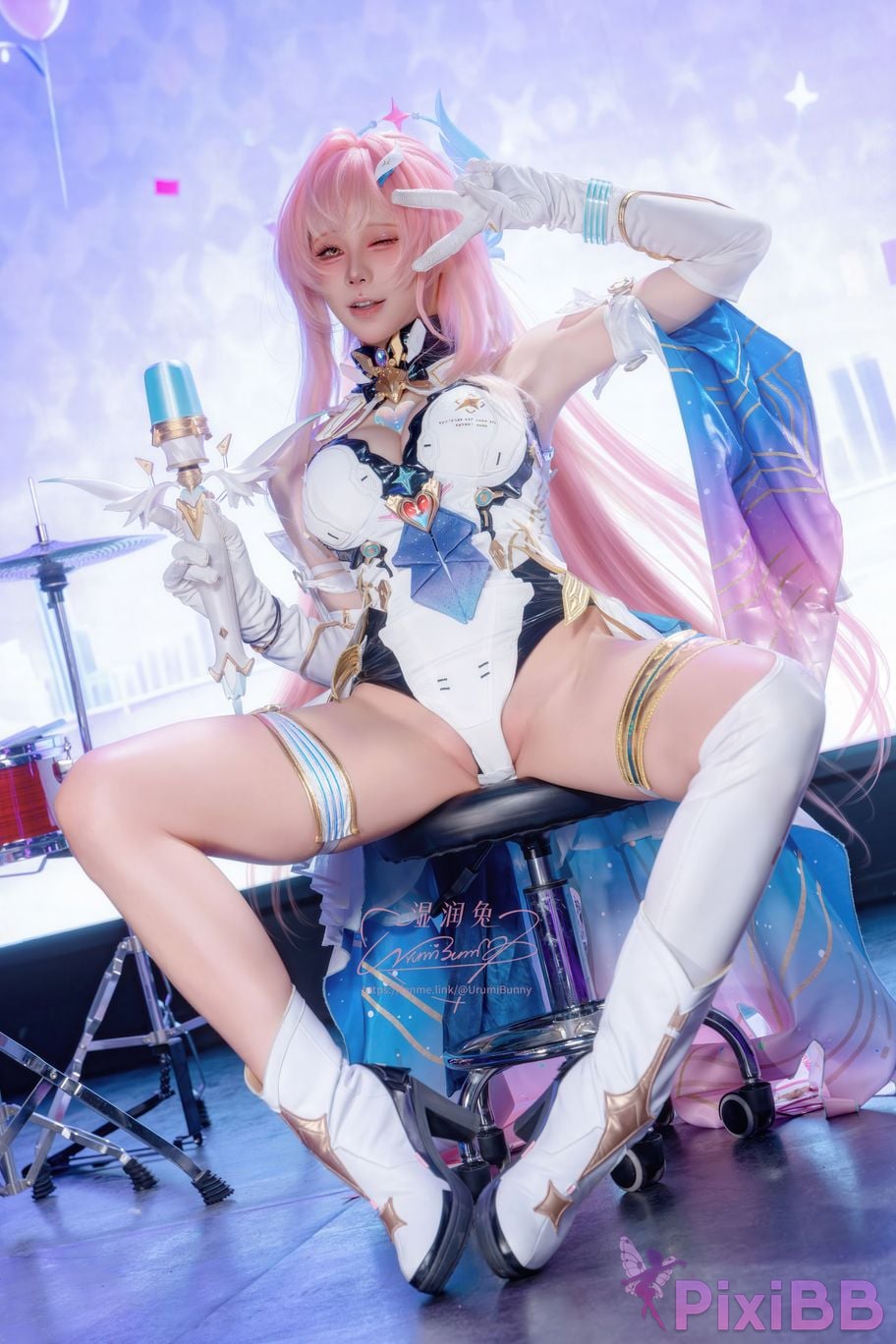 Cosplayer Sticky Dumpling Rabbit 2026 Year 06 monthly works Ming Chao amis PixiBB.COM 013