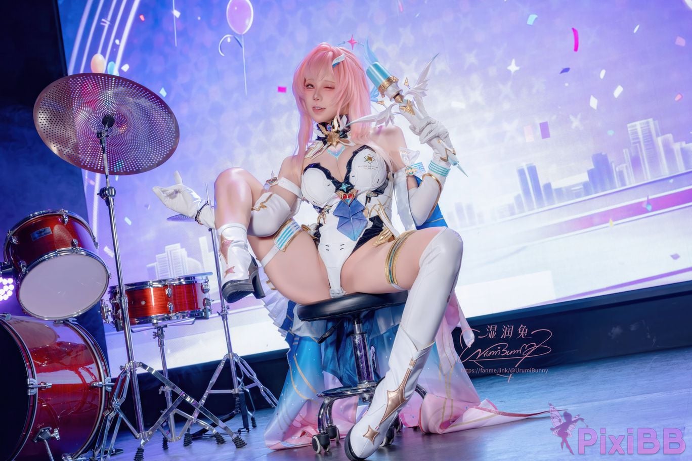 Cosplayer Sticky Dumpling Rabbit 2026 Year 06 monthly works Ming Chao amis PixiBB.COM 014