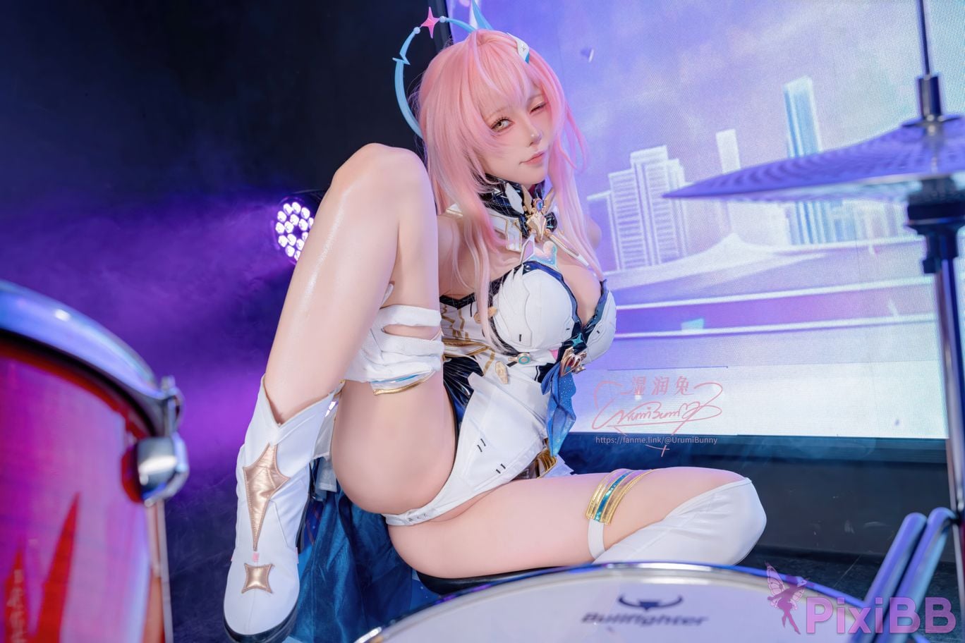 Cosplayer Sticky Dumpling Rabbit 2026 Year 06 monthly works Ming Chao amis PixiBB.COM 019