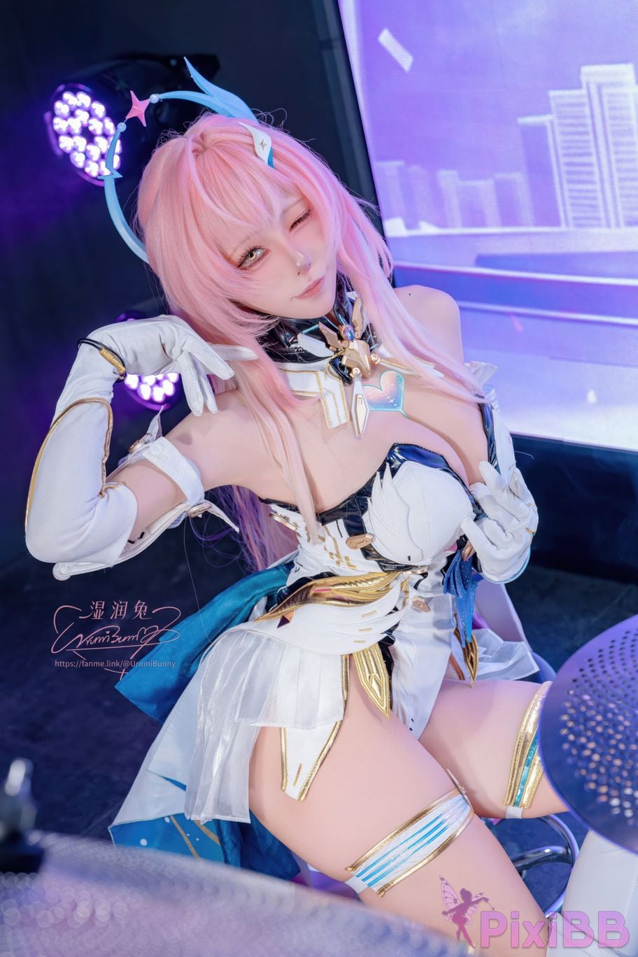 Cosplayer Sticky Dumpling Rabbit 2026 Year 06 monthly works Ming Chao amis PixiBB.COM 020
