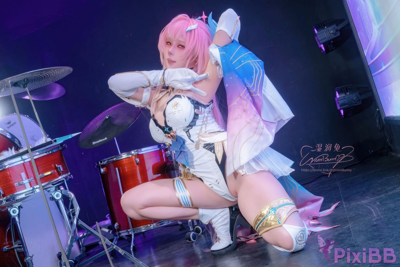 Cosplayer Sticky Dumpling Rabbit 2026 Year 06 monthly works Ming Chao amis PixiBB.COM 032