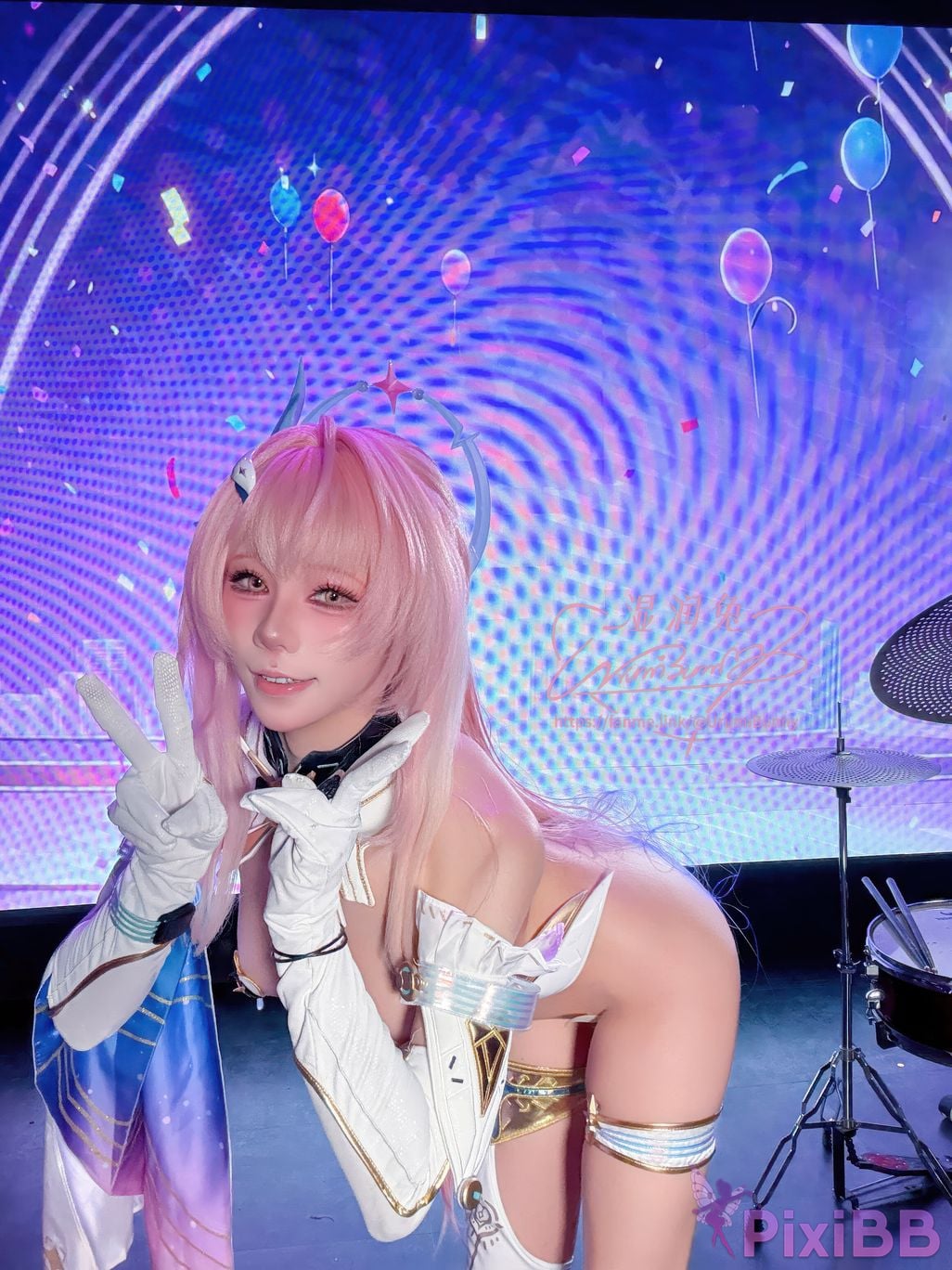 Cosplayer Sticky Dumpling Rabbit 2026 Year 06 monthly works Ming Chao amis PixiBB.COM 095