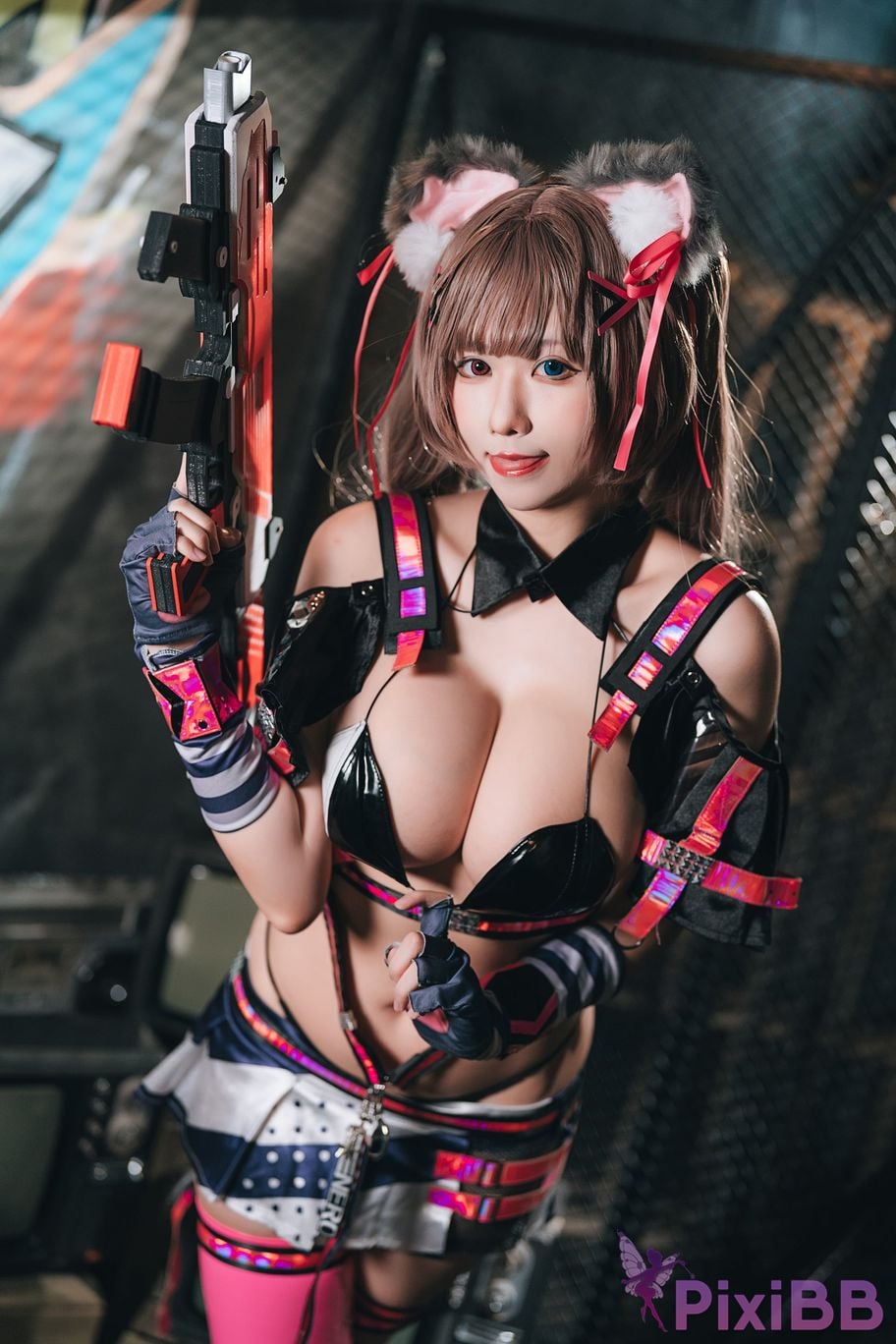 Coser Xiao kong sora Nikke PixiBB.COM 004