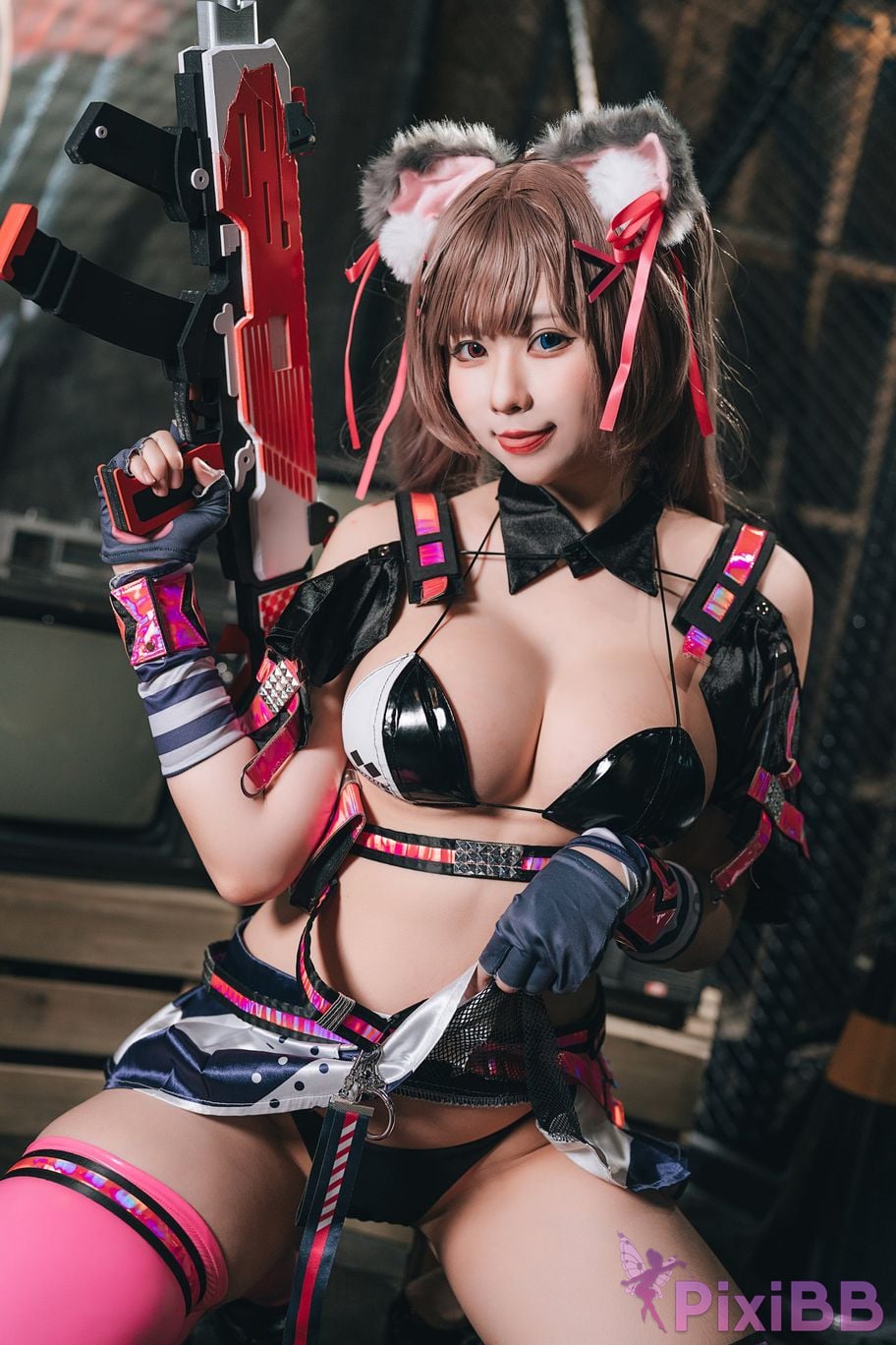 Coser Xiao kong sora Nikke PixiBB.COM 011