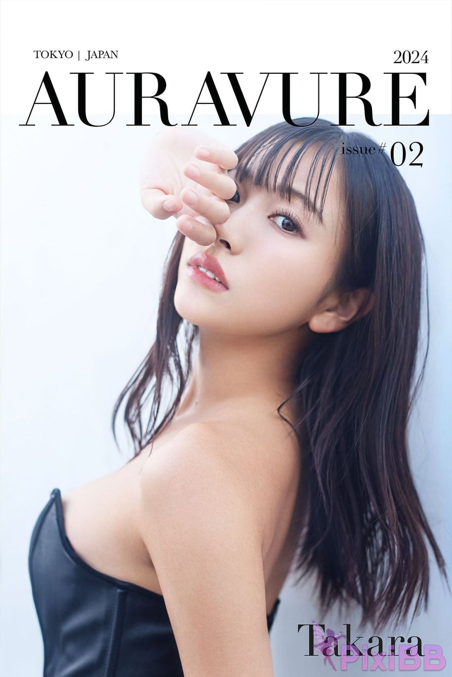 Japanese Idol Takara Suzuki Hijiri aura bule magazine 2 PixiBB.COM 001