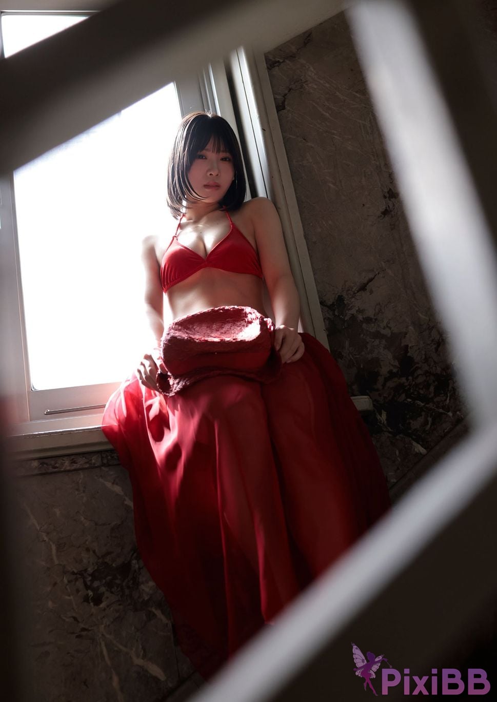 Japanese Idol Rei Haga Digital only NMB48 photo collection Proof of sparkle Wani Books book PixiBB.COM 054