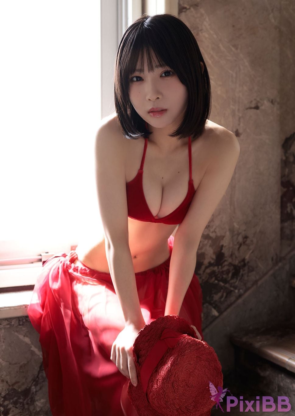 Japanese Idol Rei Haga Digital only NMB48 photo collection Proof of sparkle Wani Books book PixiBB.COM 055