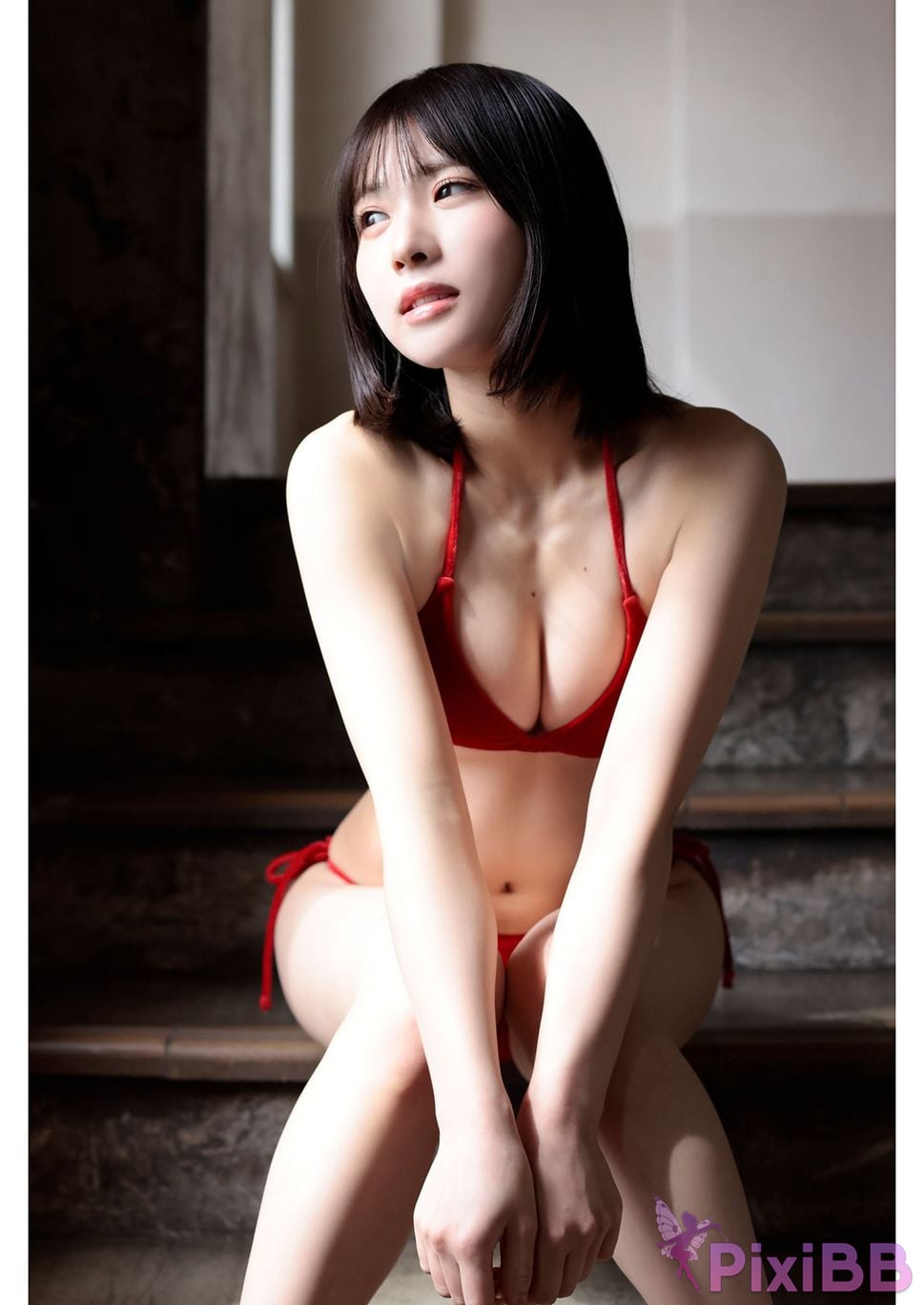 Japanese Idol Rei Haga Digital only NMB48 photo collection Proof of sparkle Wani Books book PixiBB.COM 063