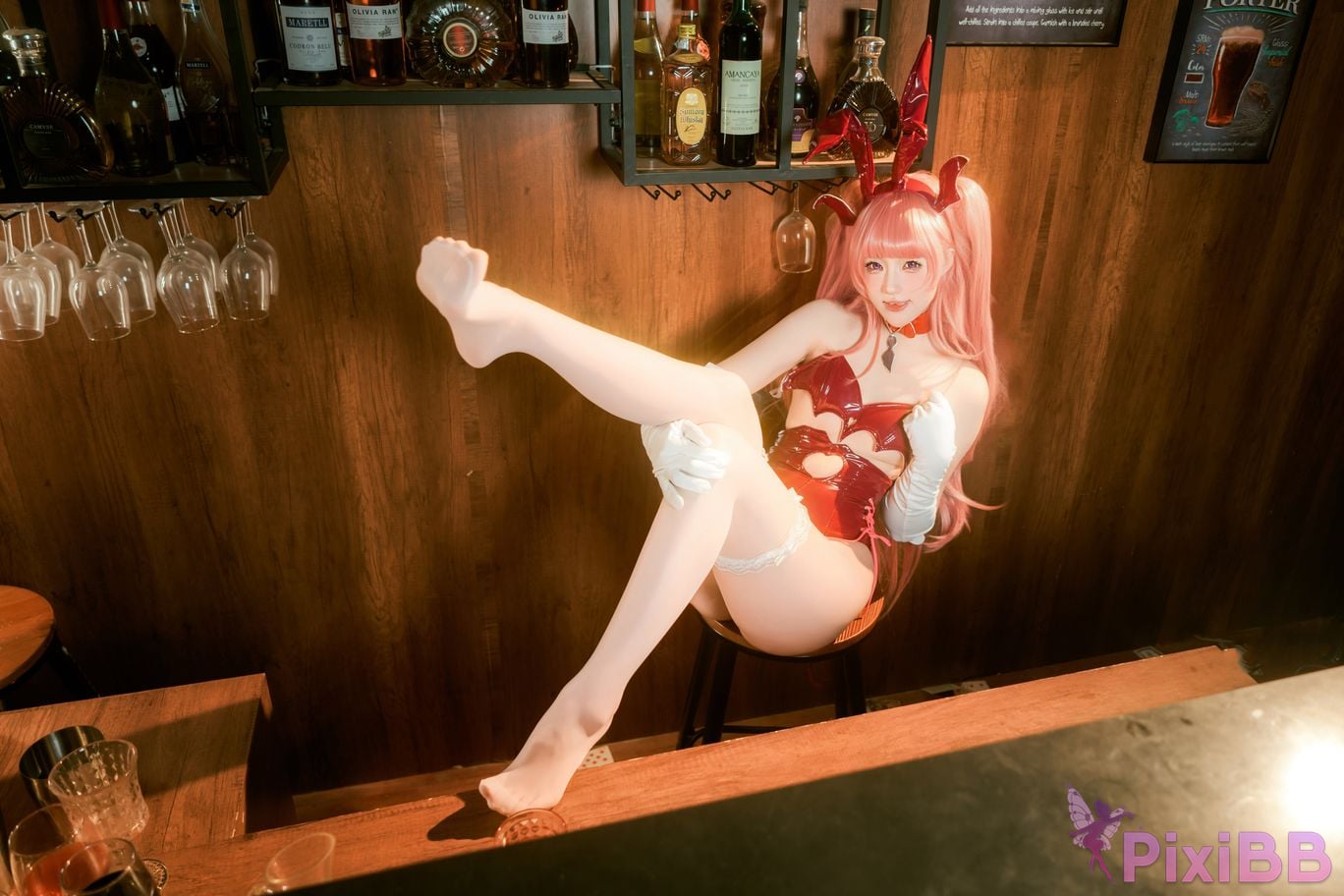 Cosplayer Saionji Nange Lulum succubus PixiBB.COM 006