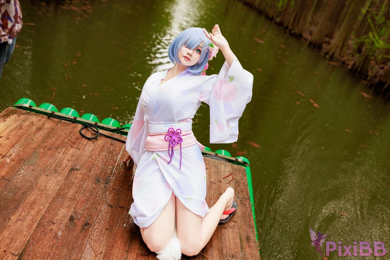 Cosplayer A Xuexue Rem Kimono PixiBB.COM 019
