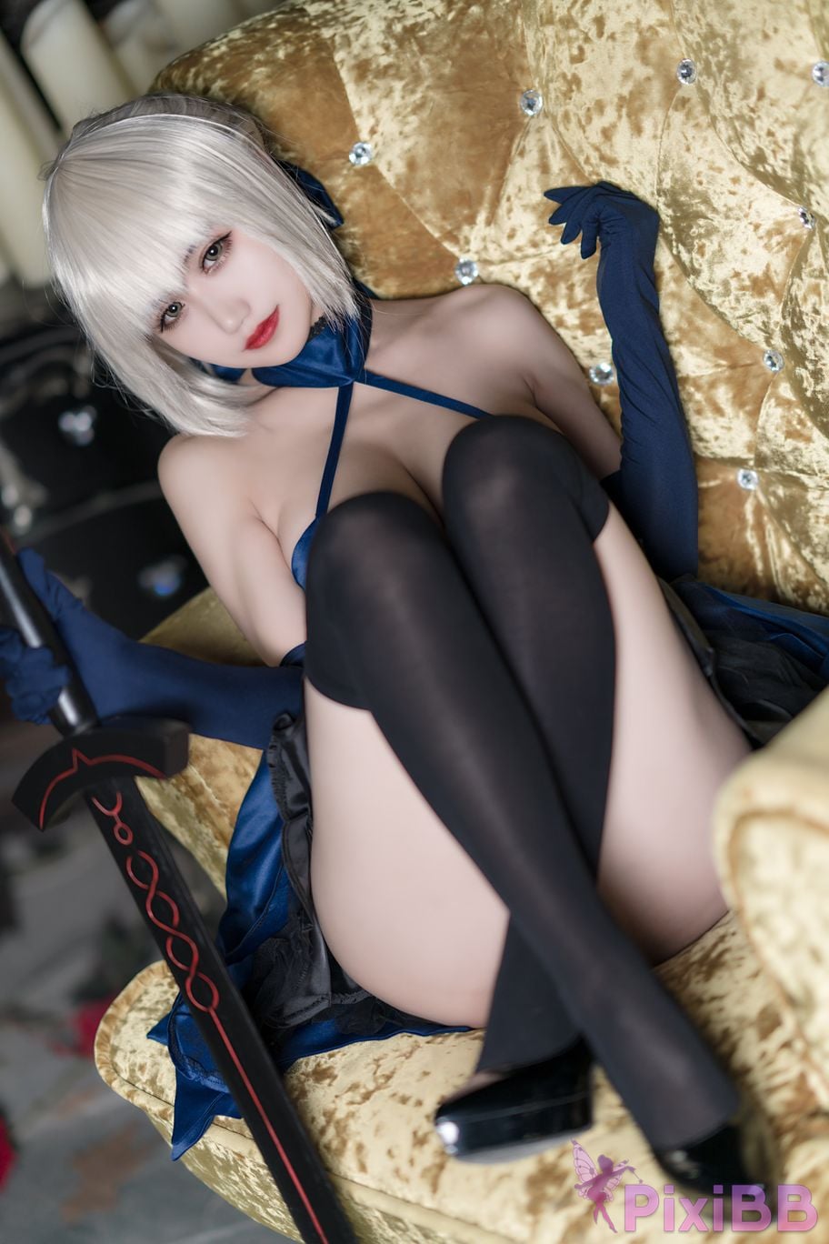 Coser xiao cang qian dai w FGO PixiBB.COM 008