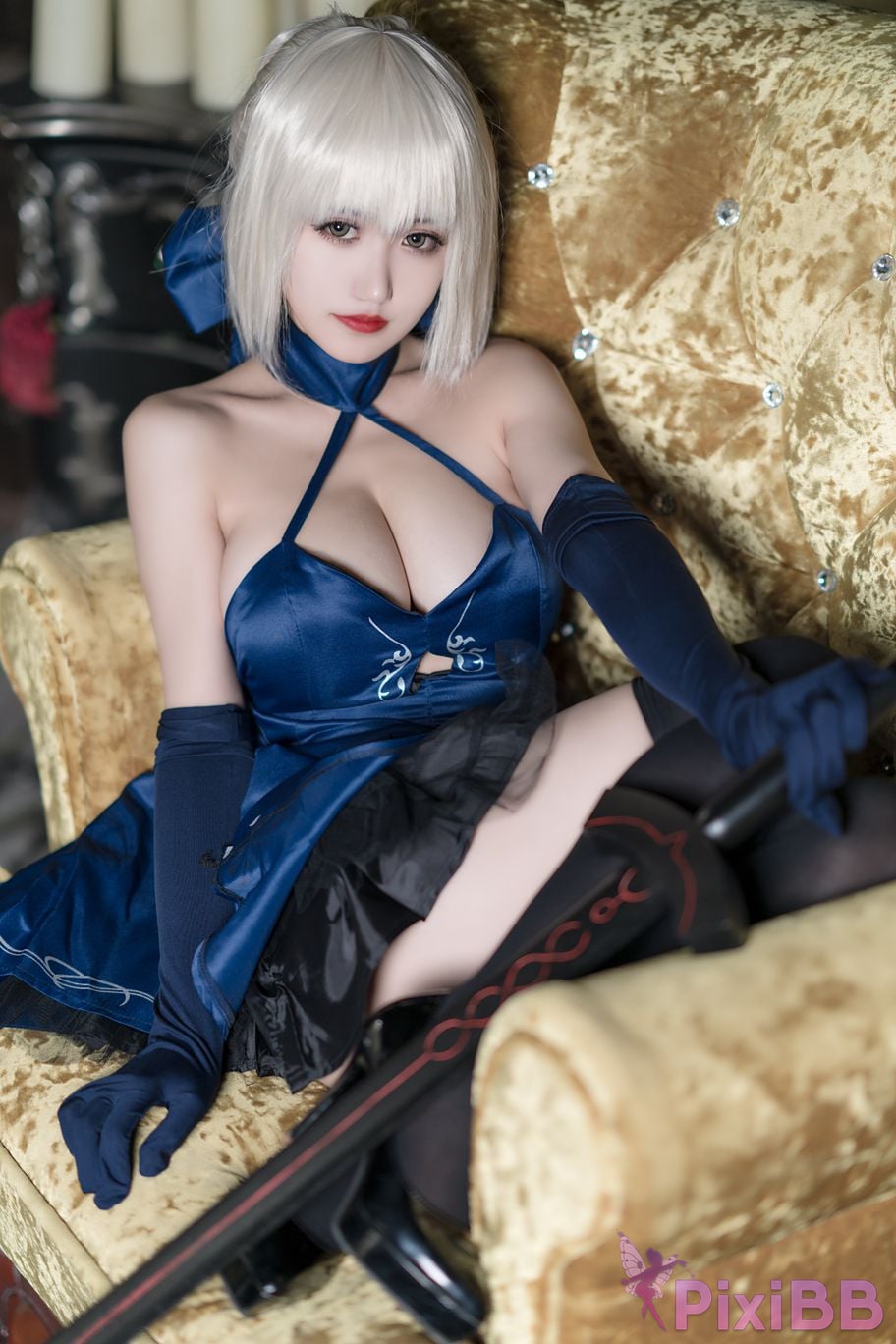 Coser xiao cang qian dai w FGO PixiBB.COM 009