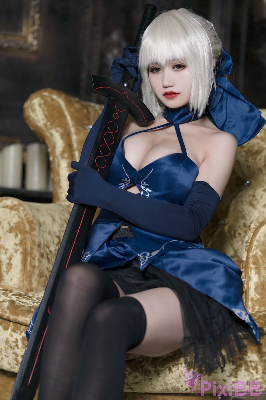 Coser xiao cang qian dai w FGO PixiBB.COM 014