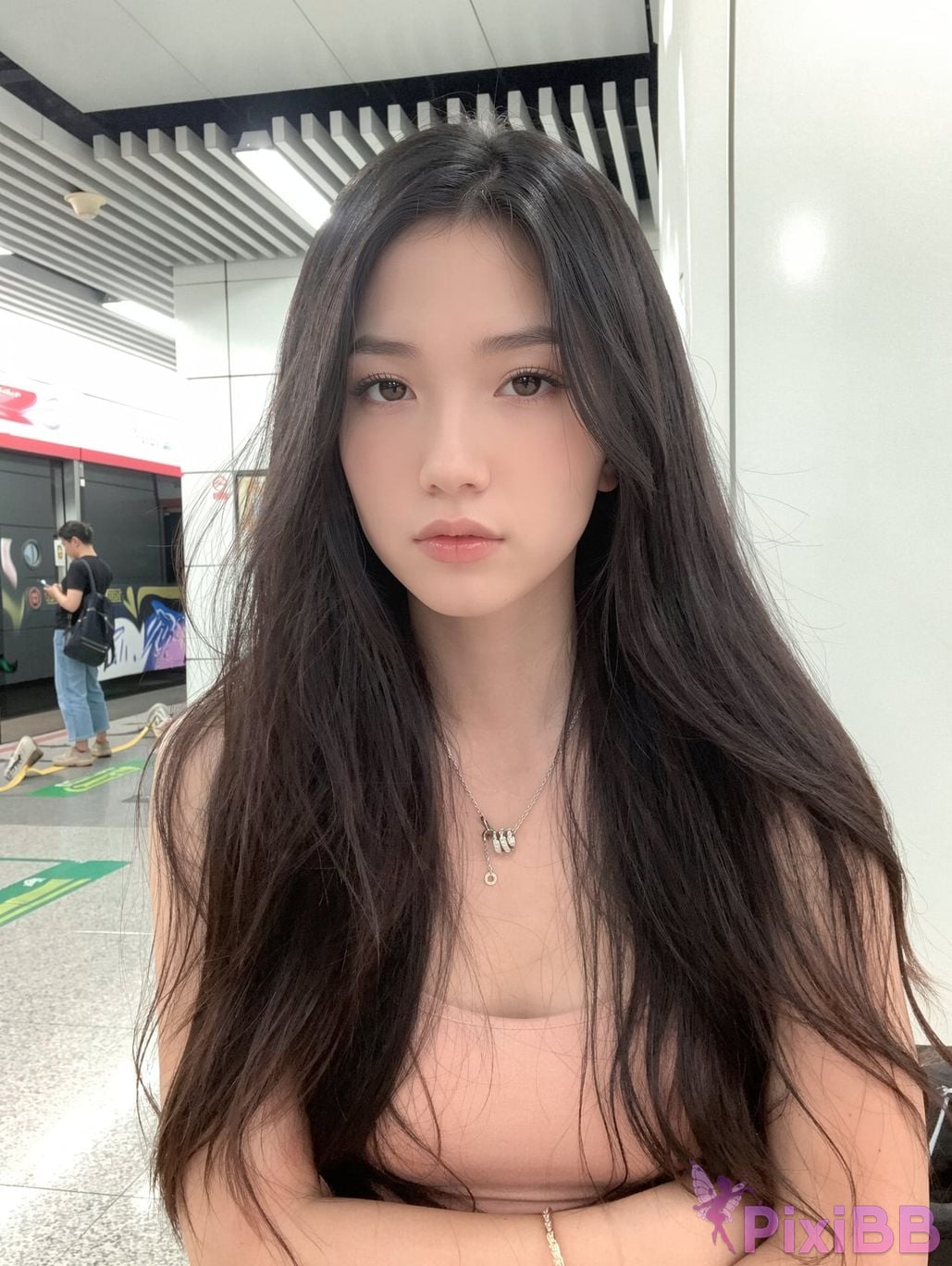 OtherXXX Xiaomayi2024 Nine headed big breasted welfare girl exposed in front of others for training PixiBB.COM 013