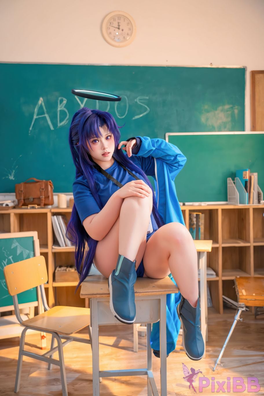 Cosplayer qin kuai Blue Archive Hayase Yuka PixiBB.COM 004