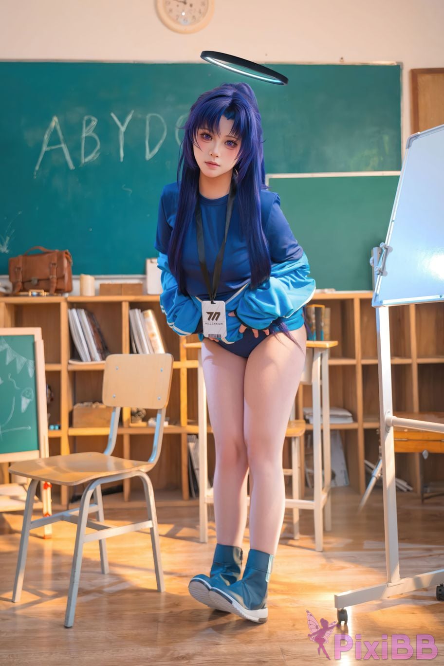Cosplayer qin kuai Blue Archive Hayase Yuka PixiBB.COM 034