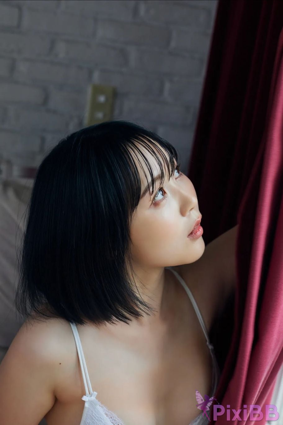 Japanese Idol Yuki Yomichi Night Road Snow FRIDAY Digital Photo Book Lets do it PixiBB.COM 028