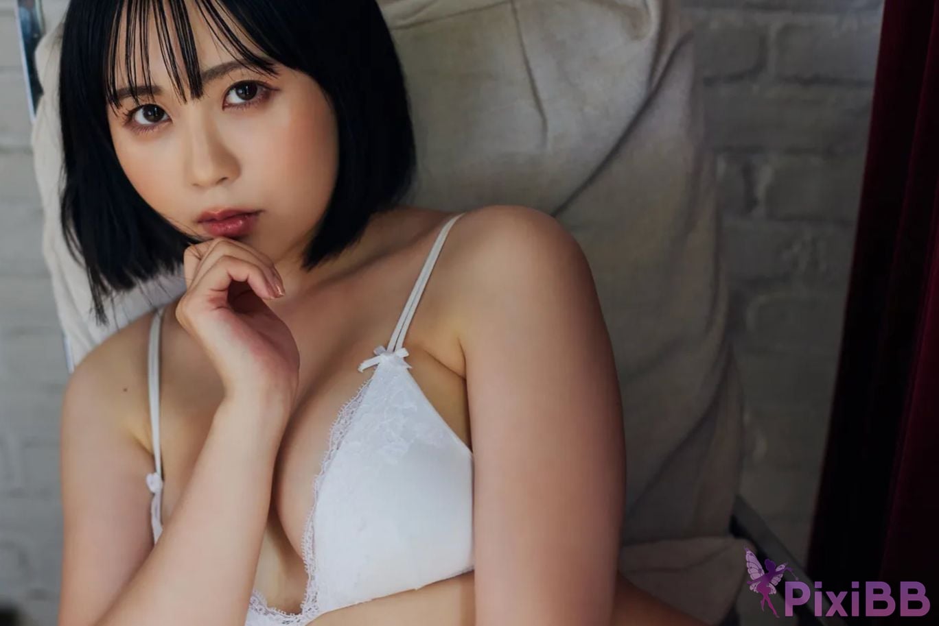 Japanese Idol Yuki Yomichi Night Road Snow FRIDAY Digital Photo Book Lets do it PixiBB.COM 029
