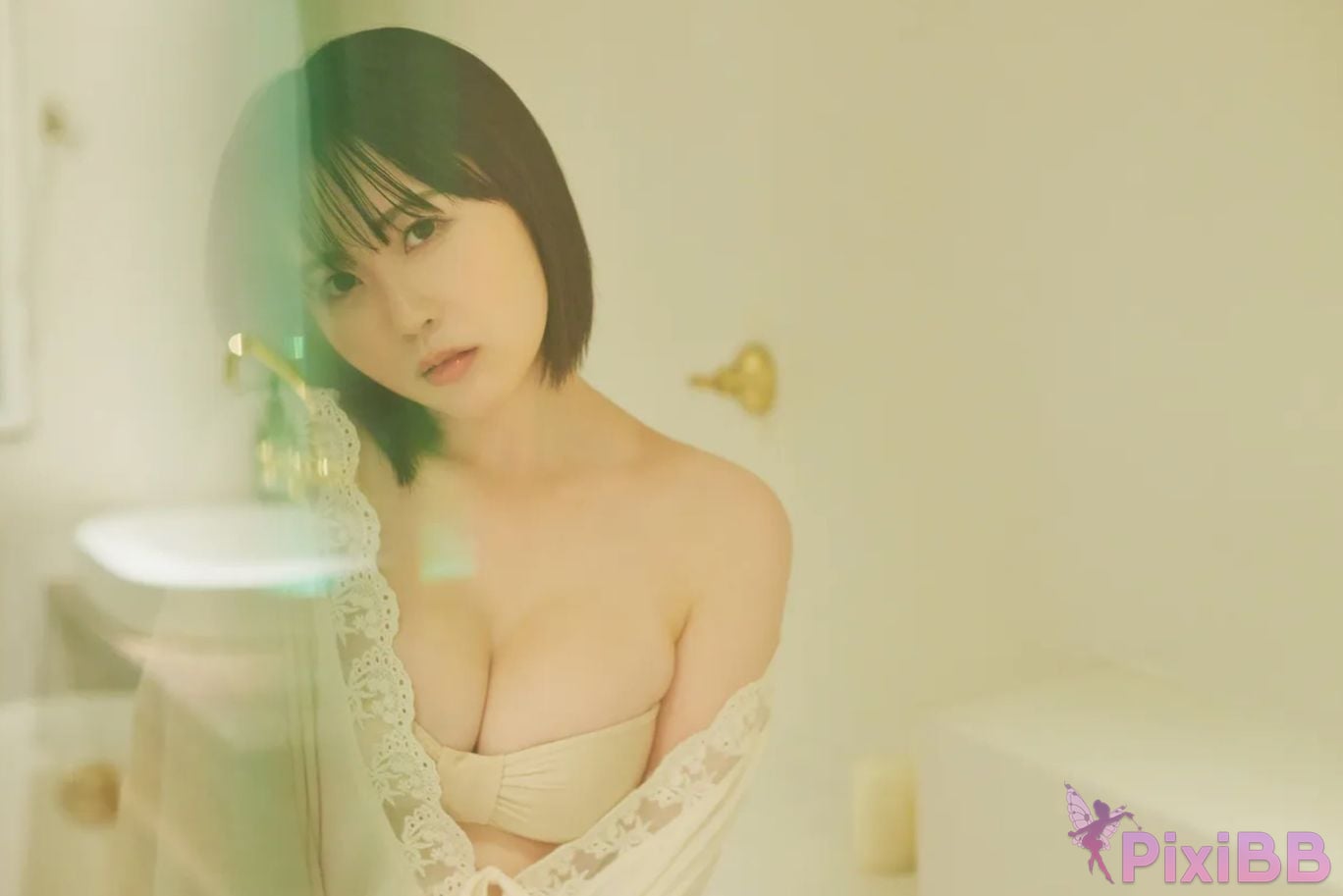 Japanese Idol Yuki Yomichi Night Road Snow FRIDAY Digital Photo Book Lets do it PixiBB.COM 144
