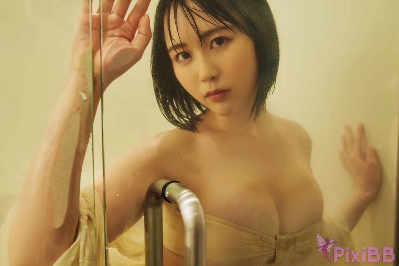 Japanese Idol Yuki Yomichi Night Road Snow FRIDAY Digital Photo Book Lets do it PixiBB.COM 152