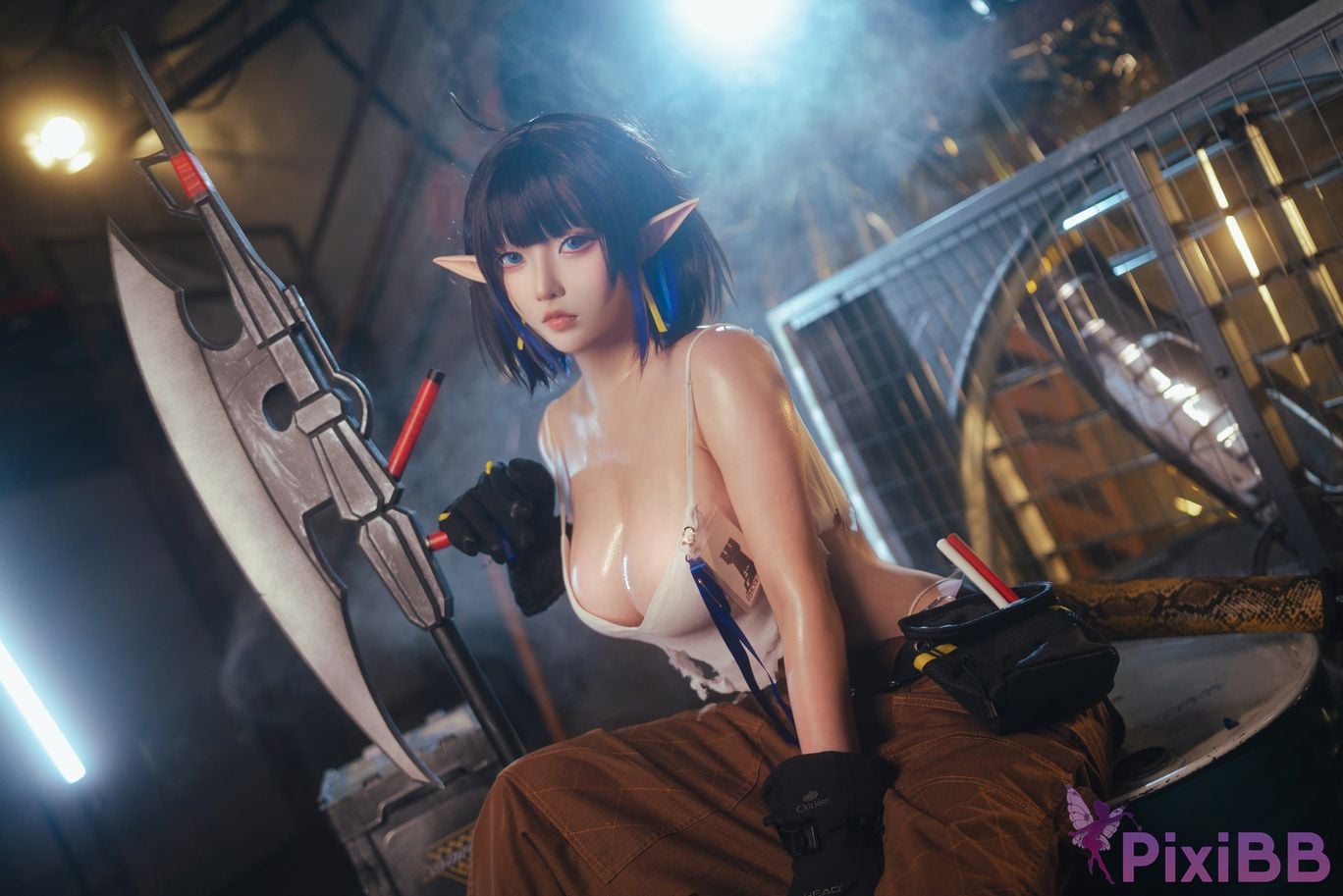Takomayuyi 菌烨 Eunectes Forgemaster (Arknights) PixiBB.COM 11